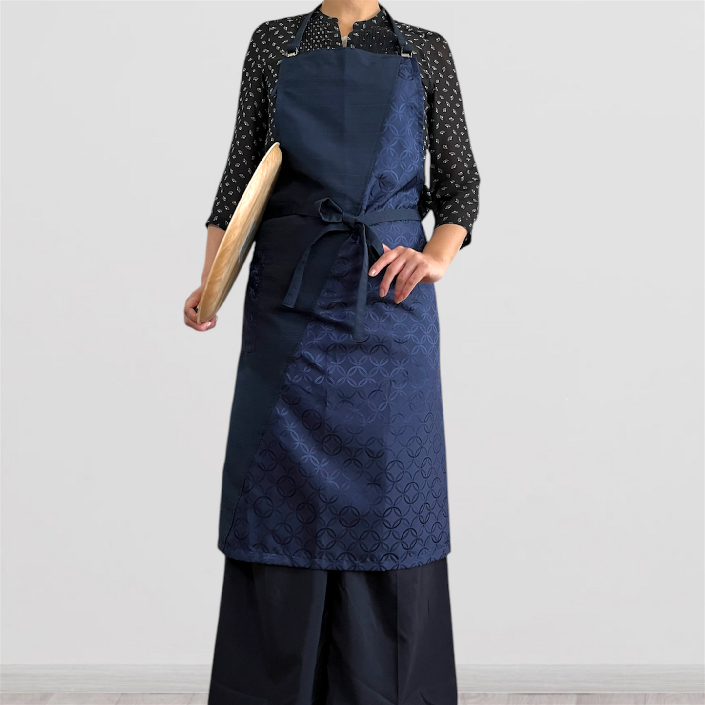 イベント出展用✴︎ ぬれんがね 和モダンエプロンJapanese modern apron