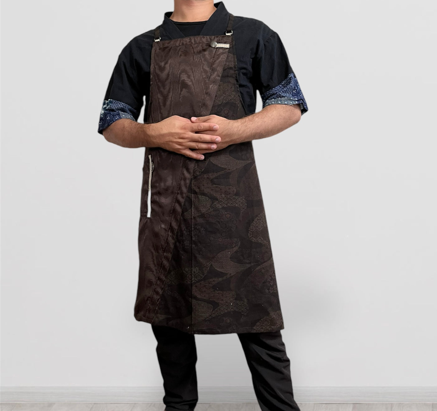 イベント出展用✴︎ ぬれんがね 和モダンエプロンJapanese modern apron