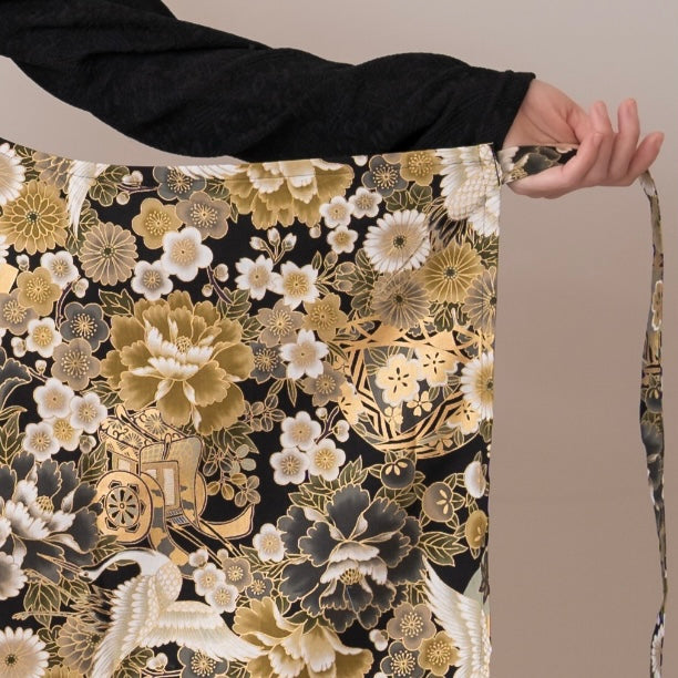 イベント出展用✴︎ ぬれんがね 和モダンエプロンJapanese modern apron