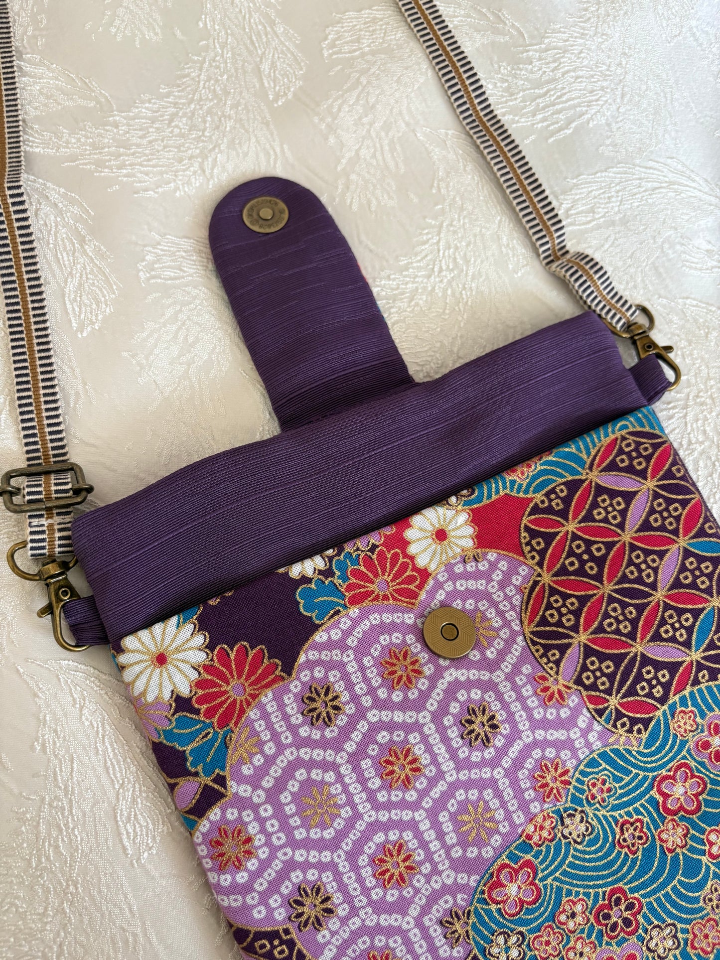 #APSCR710-ZA7 和モダン スマホショルダー大 /雑貨類