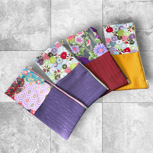 #和モダン ファスナーポーチ /雑貨類