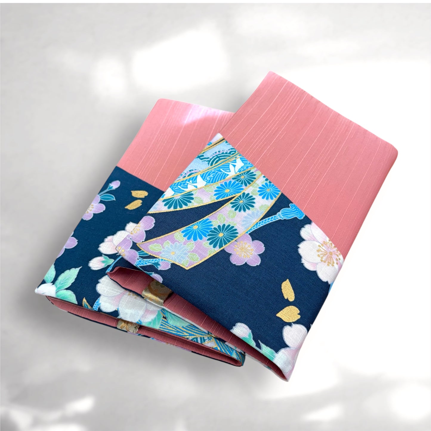 #APSCR710-CA15 和モダンブックカバー 桜　A5 新書版 /雑貨類