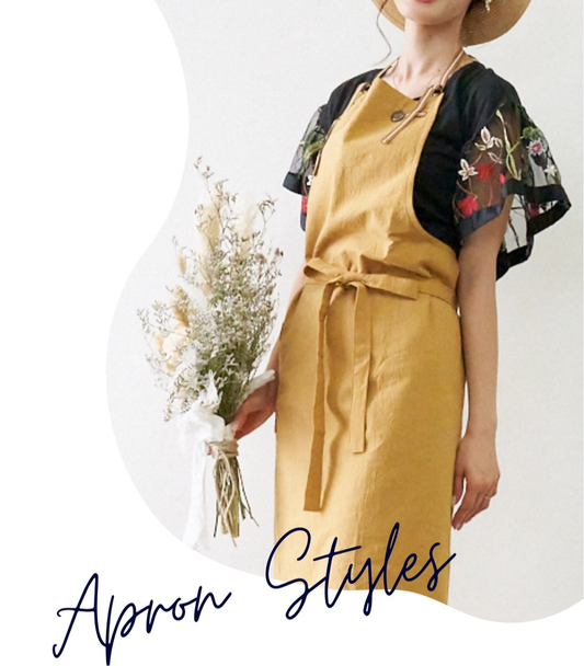 【ご注文事例】ベーシック 防水エプロン 手もみ風ナチュラルしわ加工綿素材のコピー